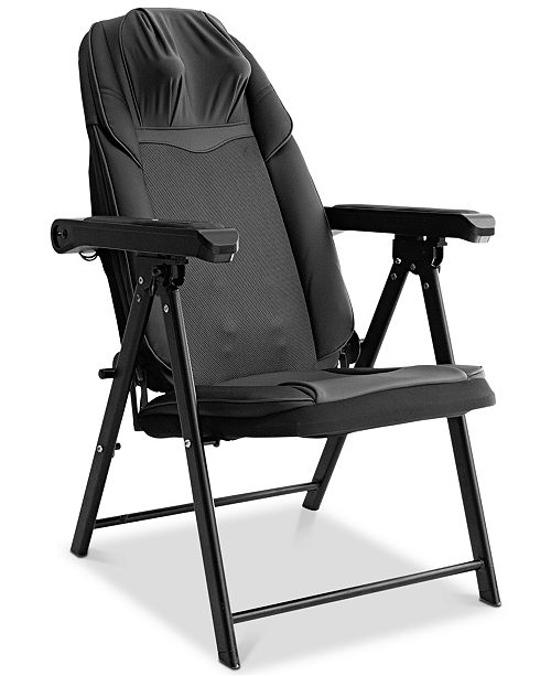 Sharper Image Foldable Shiatsu Massage Chair Reviews Wellness