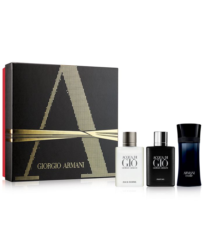 Giorgio Armani 3-Pc. Coffret Gift Set - Macy's