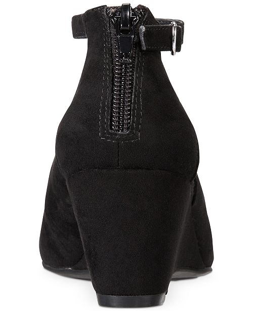american rag miley chop out wedges