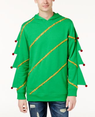 American Rag Men's Christmas Tree Hoodie, Created for Macy's 