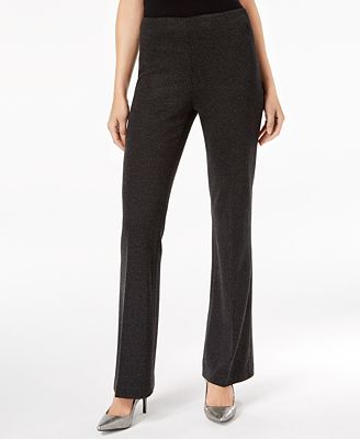 Calvin Klein High-Rise Wide-leg Trousers - Pants & Capris - Women - Macy's