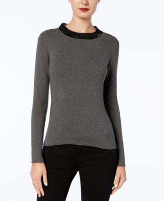 Michael Kors - Cotton Sequined Sweater