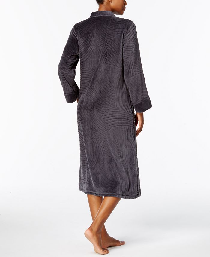 Miss Elaine BrushedFleece Robe Macy's