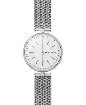Skagen - Women's Signatur Stainless Steel Mesh Bracelet Hybrid Smart Watch 36mm