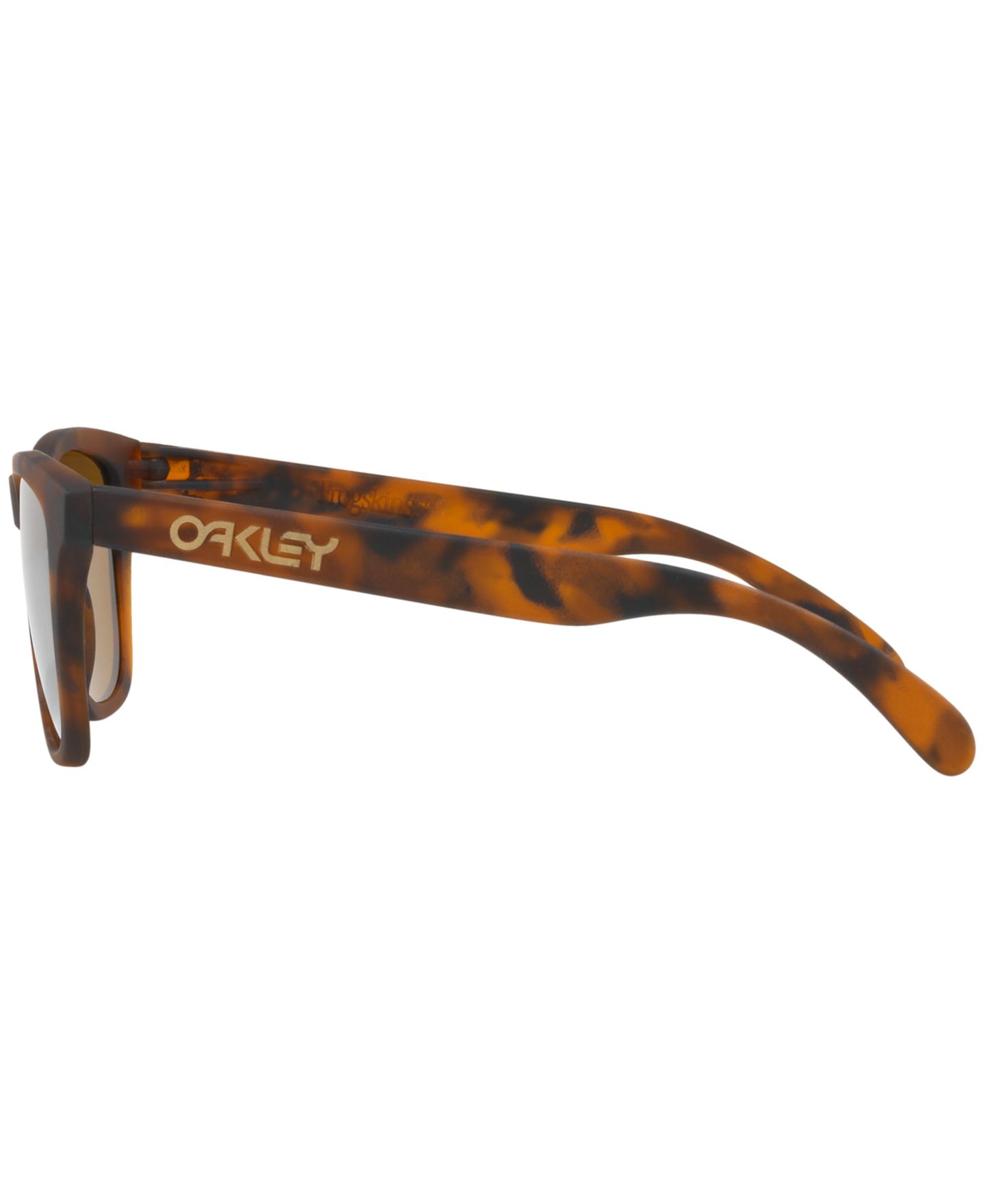 Женские солнцезащитные очки Oakley OO9013, цвет: Коричневый / Серый — фото 4