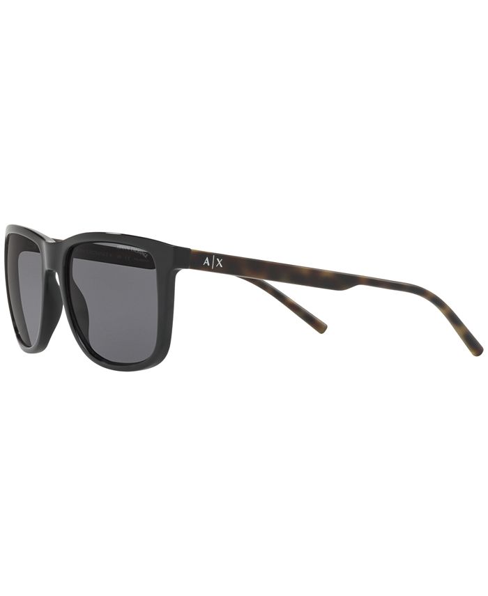 A|X Armani Exchange A|X Polarized Sunglasses, AX4070S - Macy's