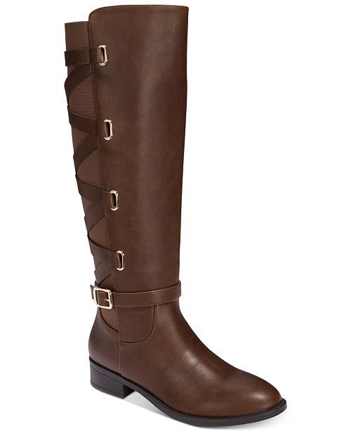 Macys boots wide calf