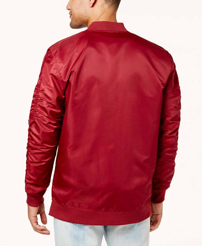 Jaywalker Men's Nylon Baseball Jacket Macy's