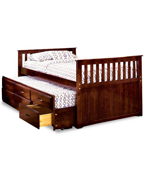 Venetian Worldwide Hortyn Kid S Twin Captain Bed Quick Ship
