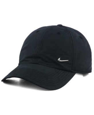 nike cap metal logo