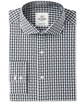 Ben Sherman Men's Slim-Fit Black 