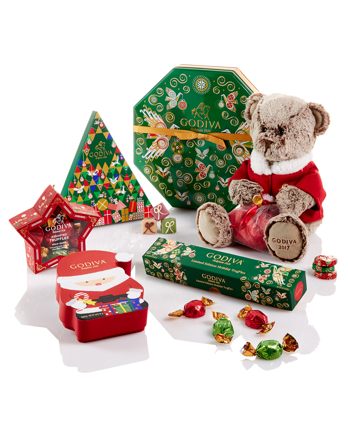 Godiva Chocolates Assorted Holiday Collection