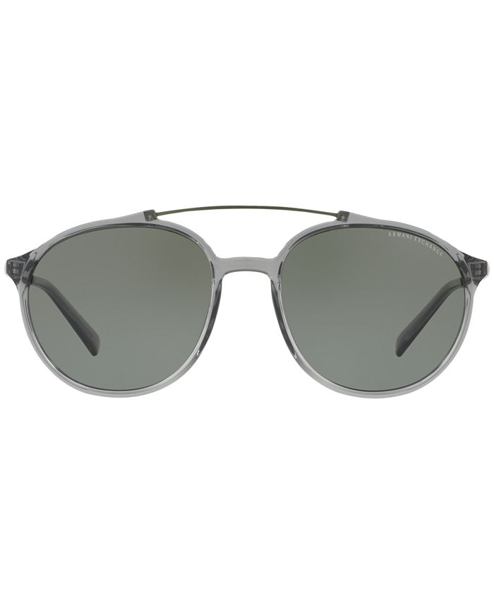 A|X Armani Exchange Armani Exchange Polarized Sunglasses, AX4069S - Macy's