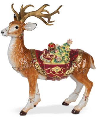 Fitz and Floyd - Renaissance Holiday Deer Figurine