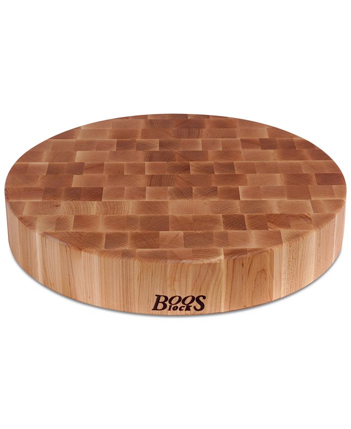 John Boos Round Maple Cutting Board Macy's