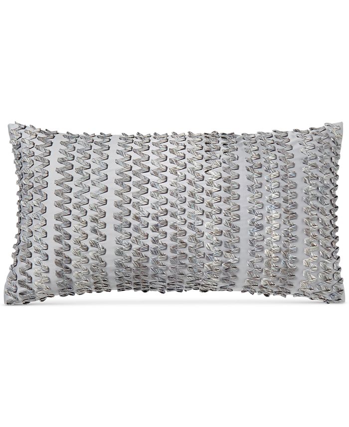 Hotel Collection Diamond Stripe Decorative Pillow, 14" x 24", Created