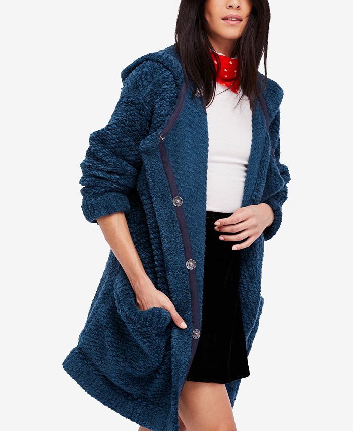 Free People Hooded Cardigan Macy s