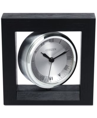 Citizen Decorative Accent Silver-Tone Clock