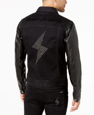 A|X Armani Exchange - Men's Lightning Bolt Jacket