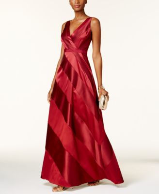 adrianna papell satin dress