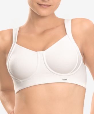 natori women's cotton underwire sports bra