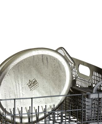 Stainless Steel 15" Oval Baker & Pot Holder Set