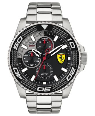 Ferrari - Men's Kers Xtreme Stainless Steel Bracelet Watch 48mm