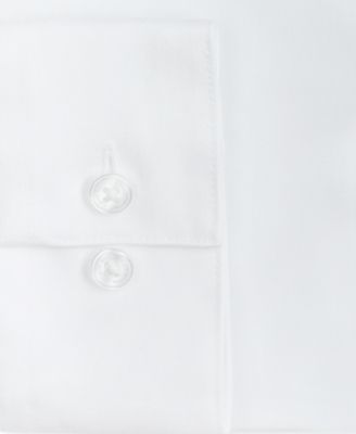 Men's Slim-Fit Non-Iron Herringbone Dress Shirt