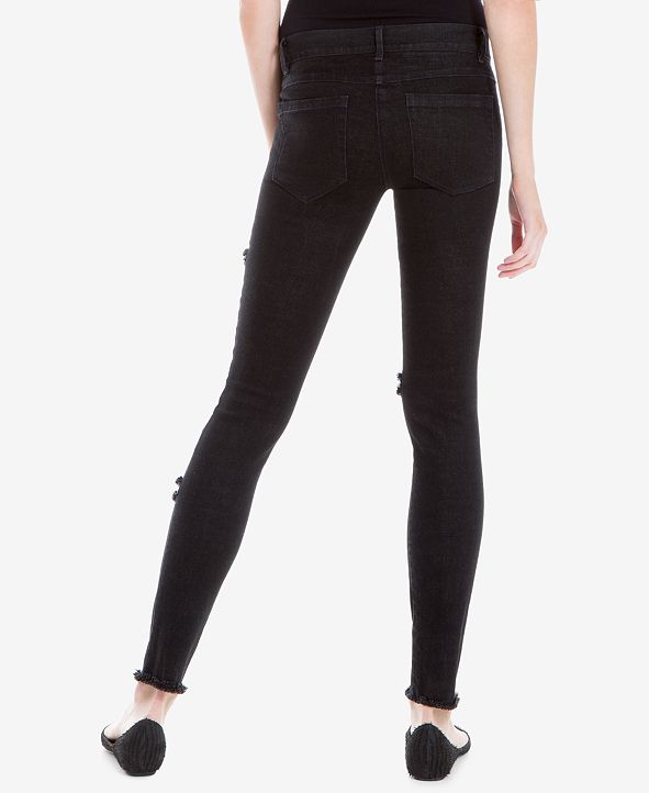 Max Studio London Distressed Skinny Jeans, Created For Macy's & Reviews