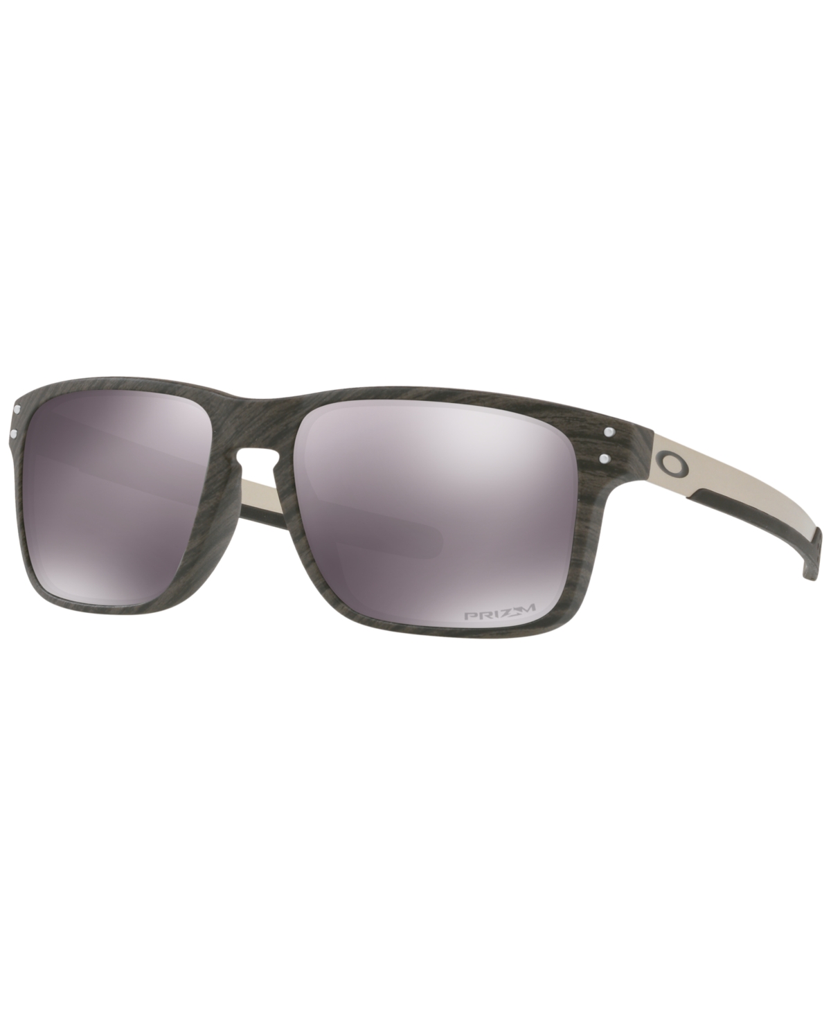 Oakley Holbrook Mix Sunglasses, Oo9384 In Woodgrain,black Prizm