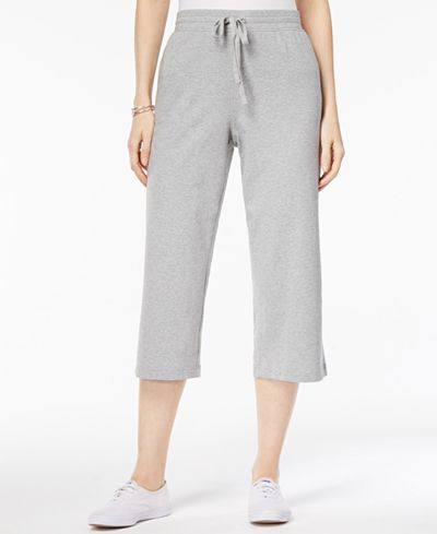 Karen Scott Drawstring Capri Pants, Created for Macy's - Pants - Women ...