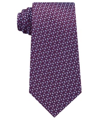 Michael Kors - Men's Pindot Ground Diamond Silk Tie