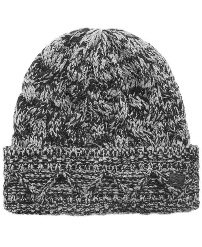 Sean John Men's CableKnit Hat, Created for Macy's, Created for Macy's