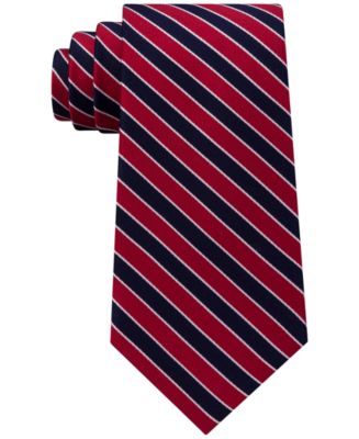 Club Room Men's Stripe Silk Tie, Created for Macy's - Macy's