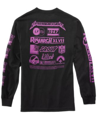 LRG - Men's Long-Sleeve Graphic-Print T-Shirt