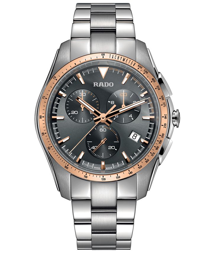 Rado - Swiss Chronograph Hyperchrome Stainless Steel Bracelet Watch 44.9mm