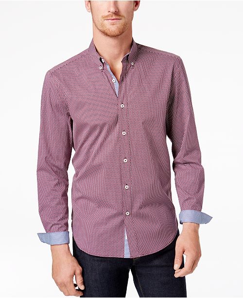 Construct Con Struct Men S Shirt Created For Macy S Reviews