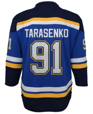 Authentic Nhl Apparel Vladimir Tarasenko St Louis Blues Player Replica Jersey Big Boys (8-20)