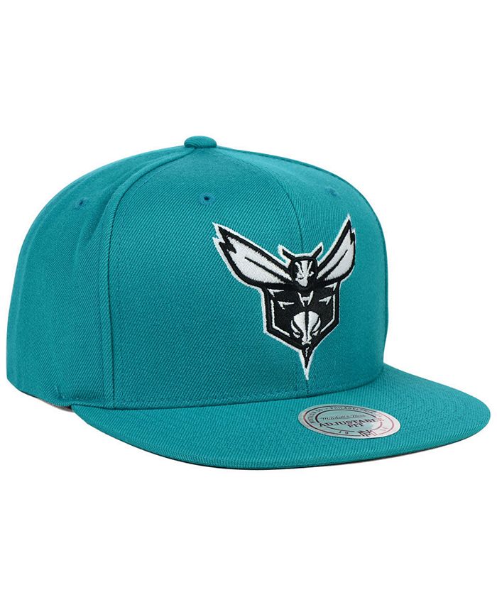 Mitchell & Ness Charlotte Hornets Dripped Snapback Cap - Macy's