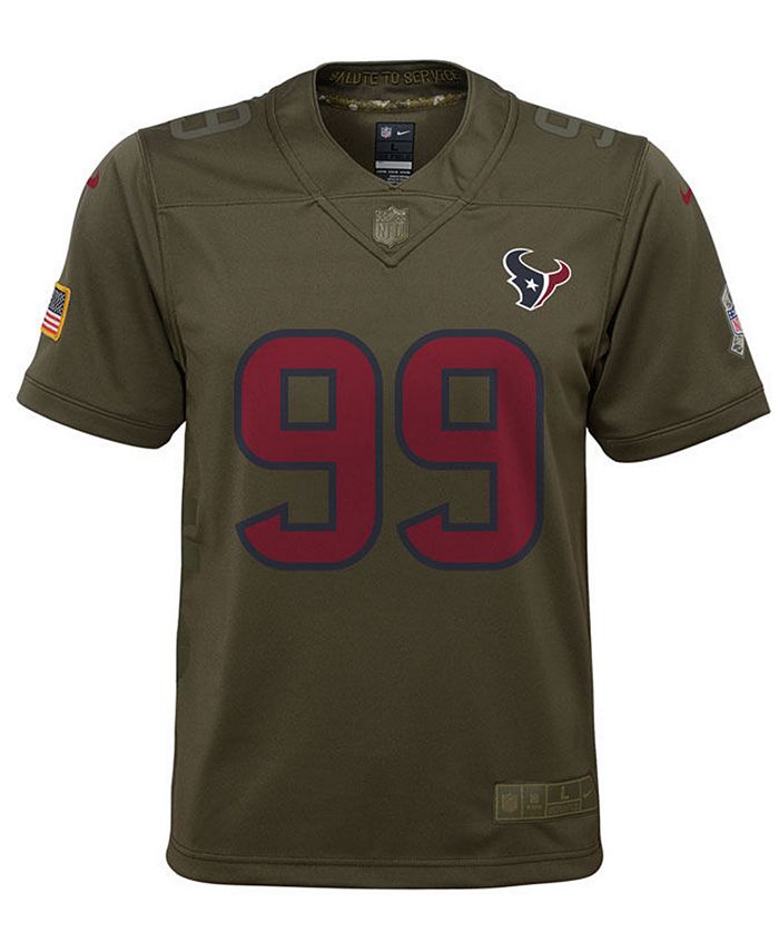 Nike J.J. Watt Houston Texans Salute To Service Jersey Big Boys