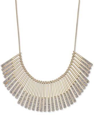 I.N.C. International Concepts - Gold-Tone Pav&eacute; Statement Necklace