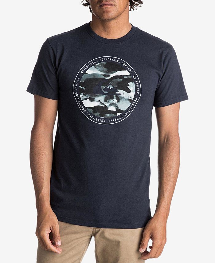 Quiksilver Men's Resin Feel Logo-Print T-Shirt - Macy's