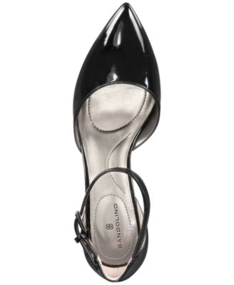 Women's Ginata D'Orsay Ankle Strap Pointed Toe Pumps