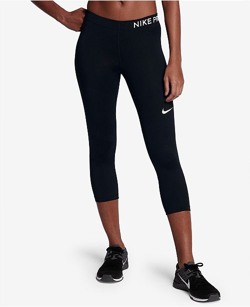 Nike Pro Dri-FIT Capri Training Leggings - Pants - Women - Macy's