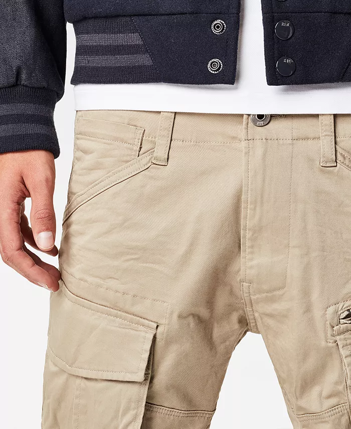 Men's Rovic Zip 3D Straight Tapered Cargo Pant - thumbnail 4