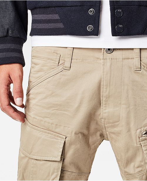 GStar Raw Men's Rovic 3D SlimFit Tapered Cargo Pants & Reviews