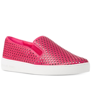 UPC 191261745806 product image for Michael Michael Kors Keaton Star-Perforated Slip-On Sneakers, A Macy's Exclusive | upcitemdb.com