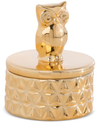 Shiraleah - Small Owl Jewelry Jar