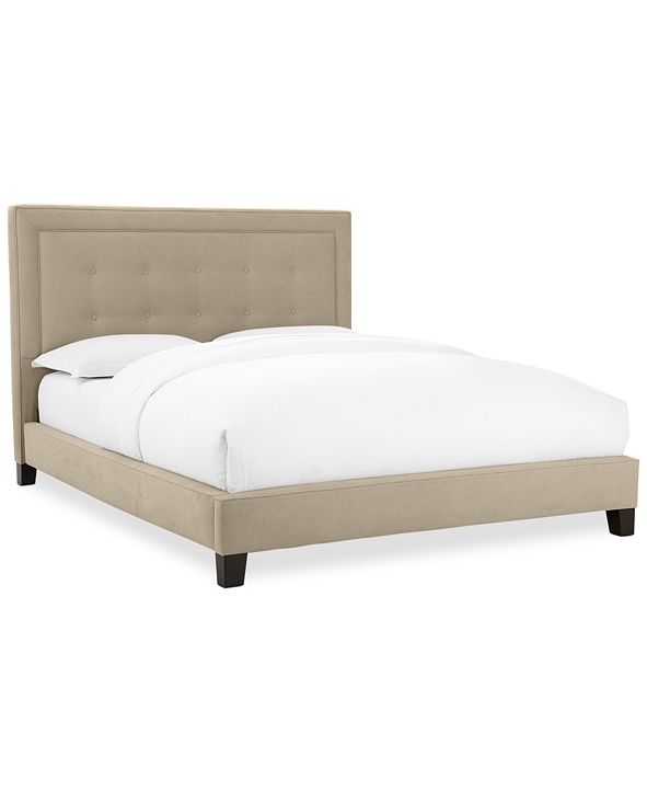 Furniture Sulinda Upholstered Queen Bed & Reviews Furniture Macy's