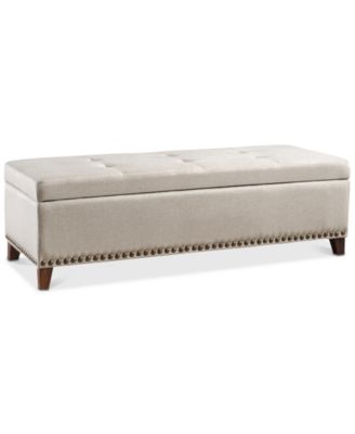 Noble House - Eustan Storage Bench, Quick Ship